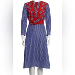 Sandro dress size 40, silk and cotton